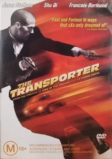 The Transporter (DVD, 2002) Jason Statham, Region 4 PAL - Like New