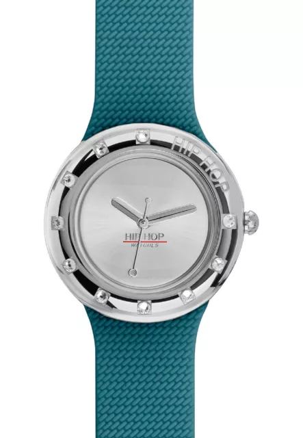 Orologio HIP HOP donna METAL, cinturino in silicone e metallo, SOLO TEMPO - 3H
