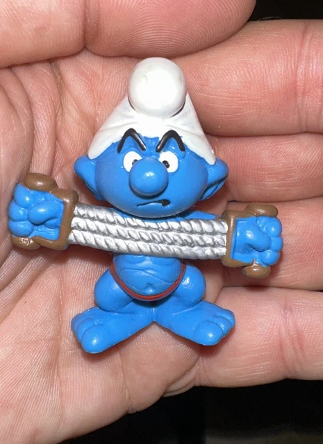 SMURFS SCHTROUMPFS & Sauveteur  Un Monde De Métiers D'Art Deagostini