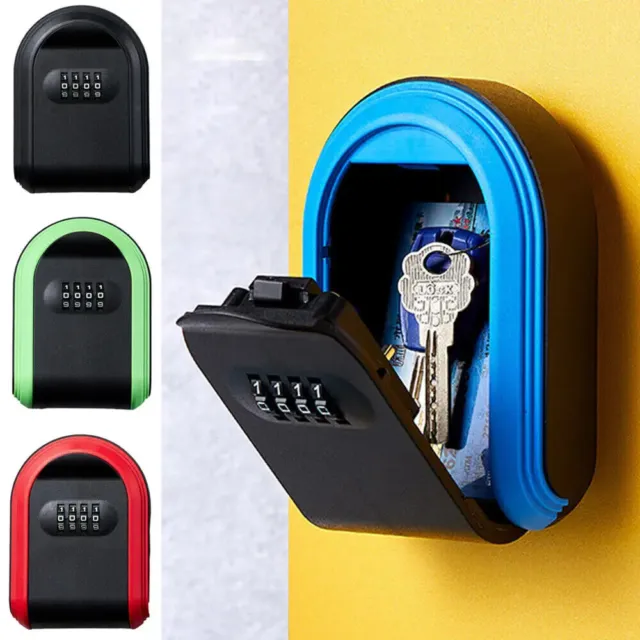 CASSETTA DI SICUREZZA portachiavi per chiavi con combinazione password a  parete EUR 17,90 - PicClick IT