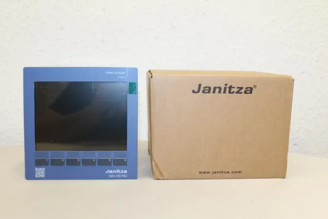 Janitza UMG 509 PRO Multifunktionaler Netzanalysator Leistungsanalysatoren Neu