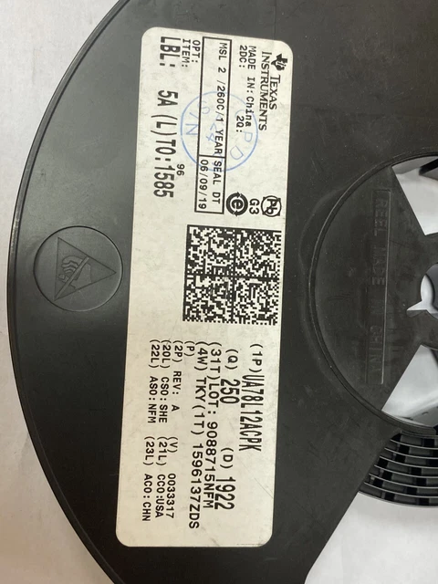 Lot X 228 UA78L12ACPK Ic Rég Linéaire 12V 100MA SOT89-3