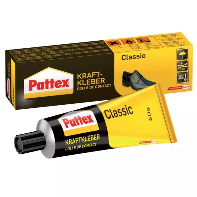 Pattex Kraftkleber Classic 50g - Alleskleber Universal Kontaktkleber