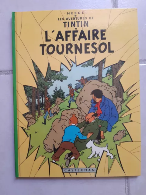 TINTIN  L'affaire Tournesol Réédition de 1984 NEUF