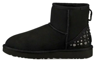 Stivaletti Imbottiti In Pelle Black Ugg - Donna | Place des Tendances
