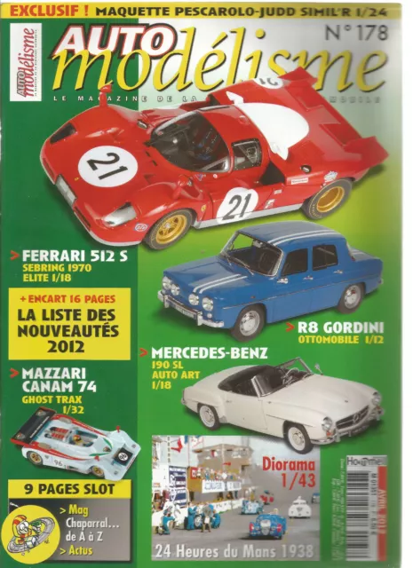 Auto modélisme n°122 : Ferrari 365GTB4 - Ferrari 575 Z - Lancia Rally 037
