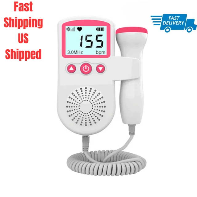 Baby Heartrate Detector Pink