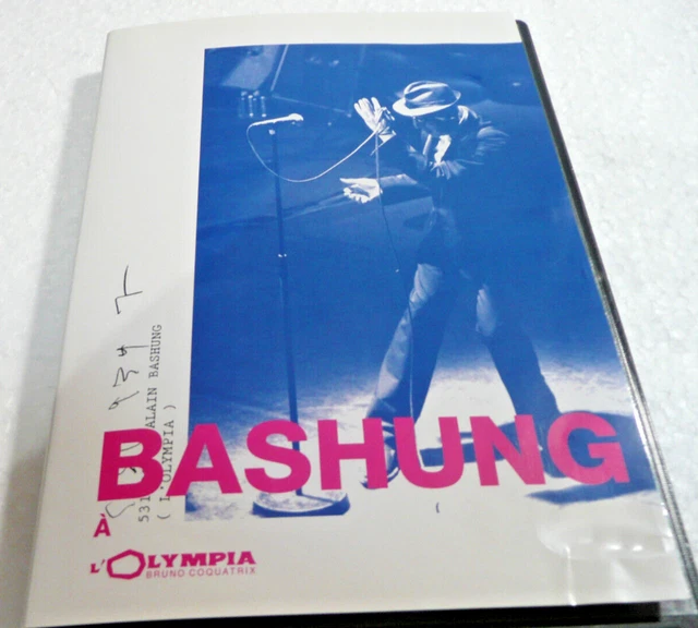 Dvd Alain Bashung A L'olympia    2009 /  Dvd   23 Titres