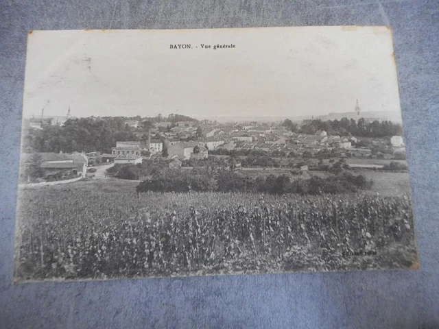 Cpa Bayon General View Murder And Moselle 54 N419