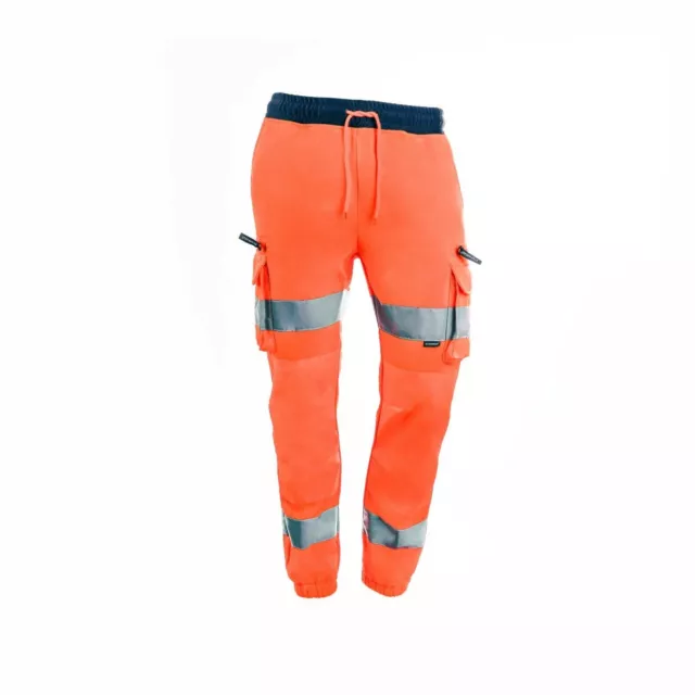 Mens Hi Vis Viz Combat Trousers JOGGING BOTTOMS Workwear JOGGERS,JUMPER