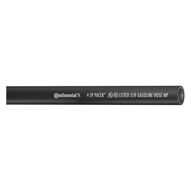 CONTINENTAL 20352084 Gasoline Hose,50 psi,Black,10 ft. L