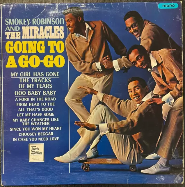 Smokey Robinson And The Miracles – Going To A Go-Go - USED Vinyl LP - MONO