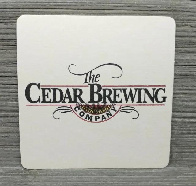 Cedar Brewing Company Beer Coaster