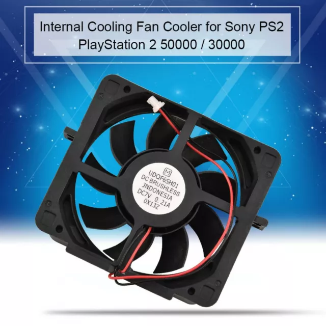 7V Replacement Internal Cooling Fan Cooler for Sony PlayStation 2 50000/30000