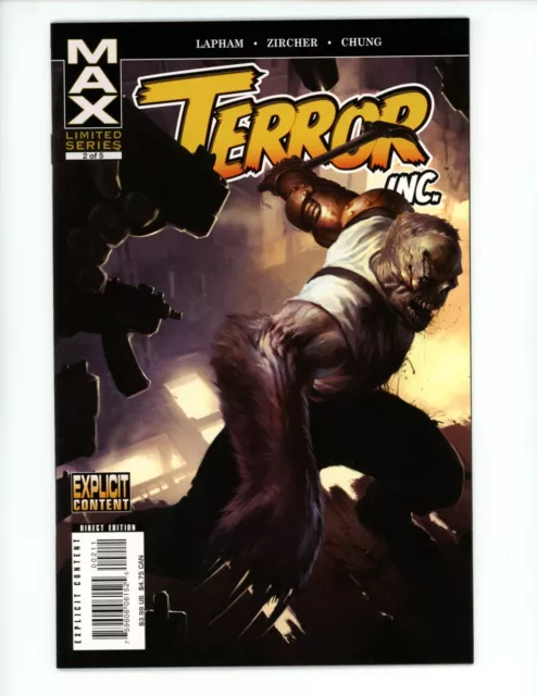 Terror Inc #2 2007 VF/NM Patrick Zircher Jelena Djurdjevic Marvel Comic Book