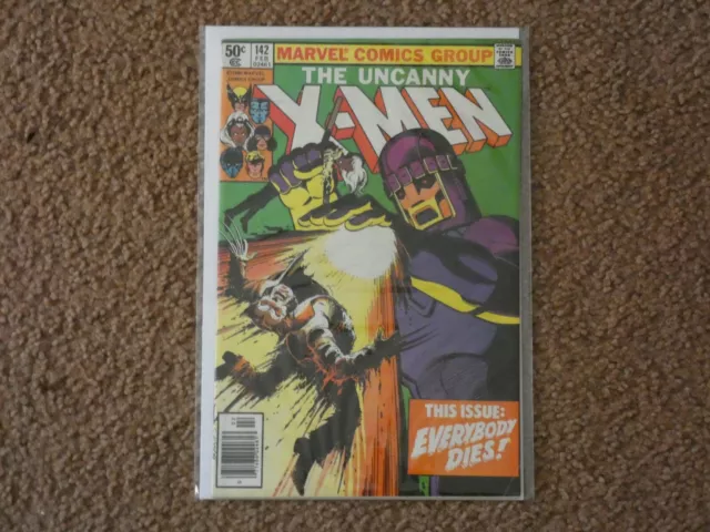 Uncanny X-Men #142 Days Of Future Past Part 2 Key Comic