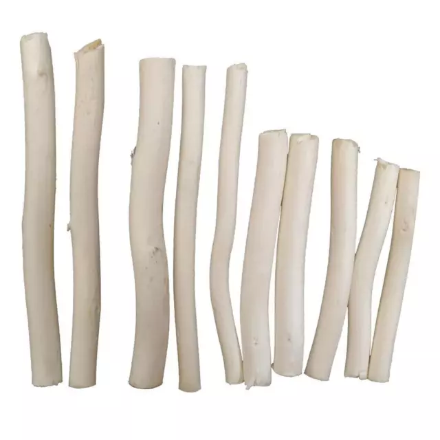 2-4pack 20 Pieces Wood Sticks Natural Tree Branch Wooden Sticks DIY Craft Photo