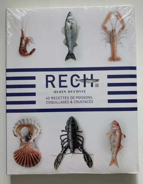 (21) Livre Rech Alain Ducasse 40 Recetes De Poissons, Coquillages & Crustaces