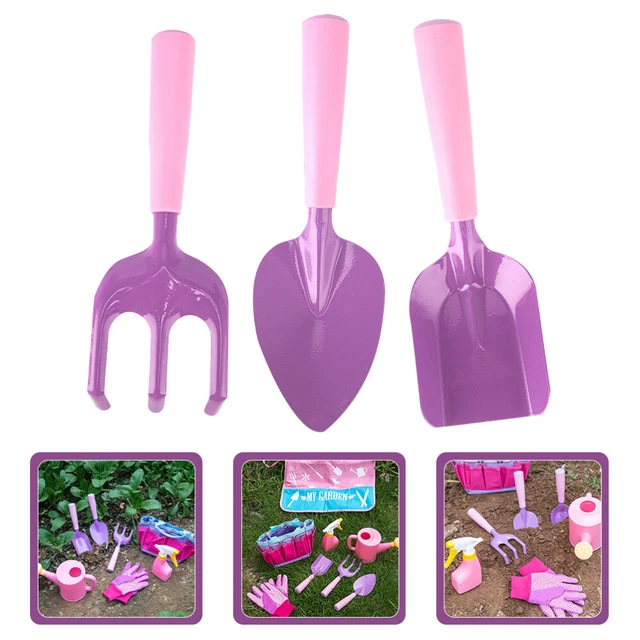 1 Set Kids Gardening Supplies Griff Rake Transplanting Shovel Rake