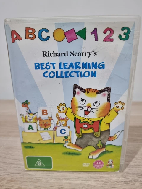 RICHARD SCARRY'S BEST Learning Collection DVD Region 4 PAL $39.95 ...