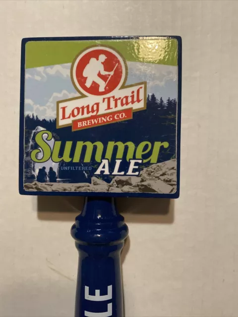 Long Trail Brewing Co, "Summer Ale" Beer Tap Handle, Used once, Very Nice 2