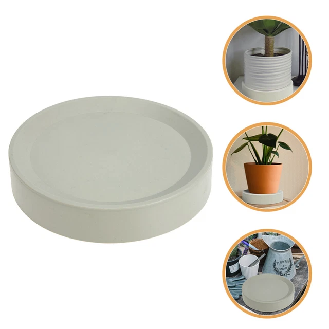 Planter Holder Rolling Planter Trolley with Wheels Plant Stand Garden Balcony