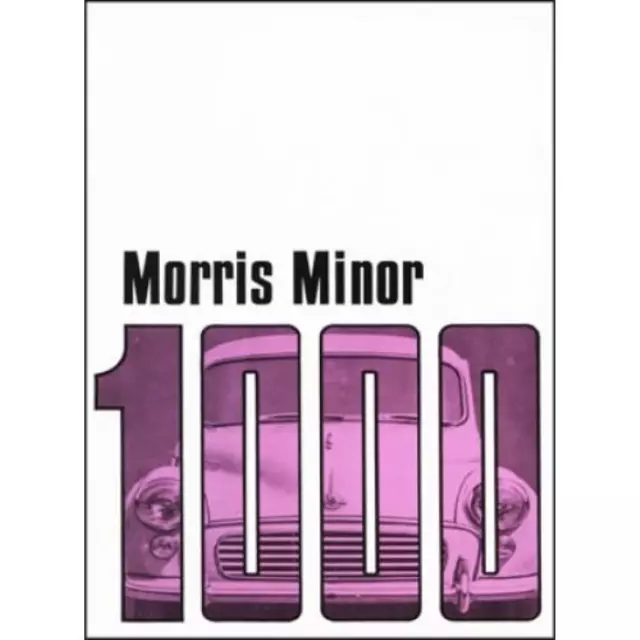 Morris Minor 1000 Drivers Handbook Owners Maintenance Instruments Book