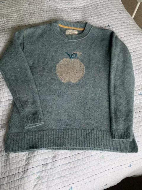 White stuff on sale apple jumper