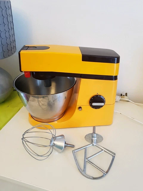 Bowl Kenwood Chef A901 KENWOOD CHEF A901 Mixer In Yellow Retro