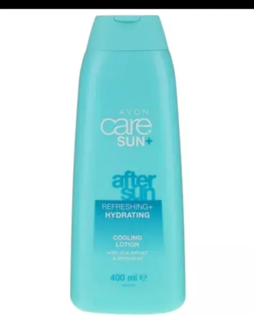 Avon Care Sun+ After Sun Cooling Lotion 400ml ~ Refreshing + Hydrating with Aloe