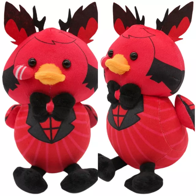 Hazbin Hotel Demon Devil Alastor Duck Stuffed Animal Anime Plushies Doll Figure