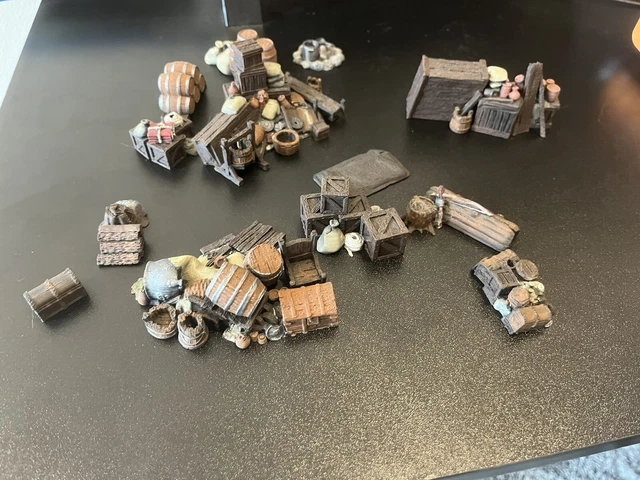 EnderToys Anti-Tank Obstacle, Terrain Scenery for Tabletop 28mm Miniatures Wargame, 3D Printed and Paintable