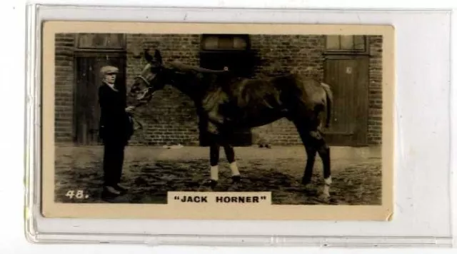 (Ja5005-100)  Lambert & Butler Overseas,Whos Who In Sport,Jack Horner,1926#48