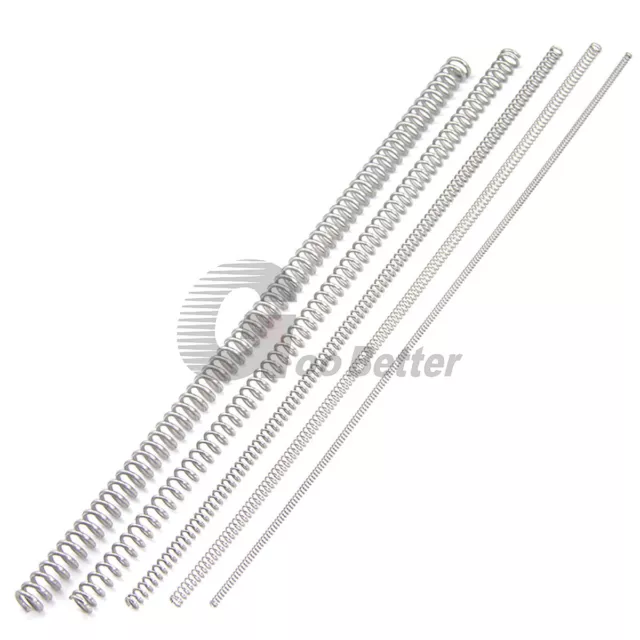 Compression Spring 0.3mm-4mm Wire Dia & 305mm Length A2 Stainless Pressure Small 3