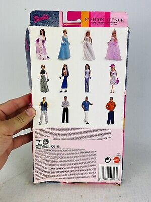 Barbie Jeans Shirt & Accessories Bag 2001 Mattel 55516 Vintage New 9