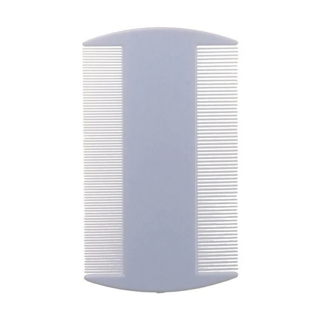 Comb Detection Double Sided Nit Comb Flea x 4 Head Lice Kids Pet Pastel Nit