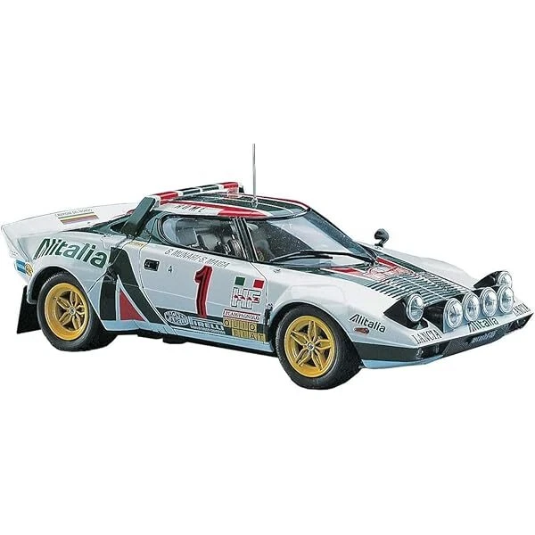 LANCIA STRATOS HF&1977 MONTECARLO RALLY WINNER"，，Model Kit，Hasegawa F