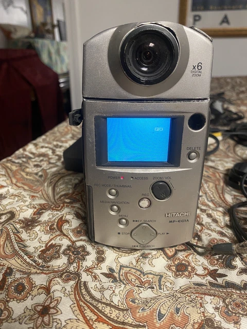 激レア　通電・液晶表示OK　HITACHI　MP-EG1　MPEGカメラ 激レア 通電・液晶表示OK HITACHI MP-EG1 MPEGカメラ 激レア