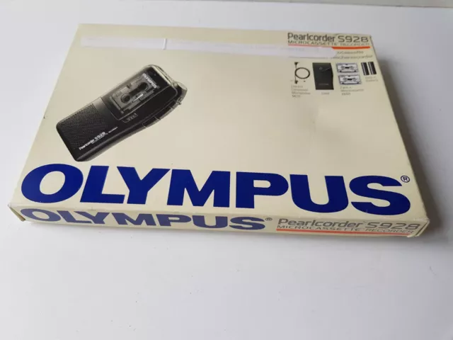 Olympus S928 Pearlcorder Dictaphone Enregisteur à Microcassette Recorder Voice