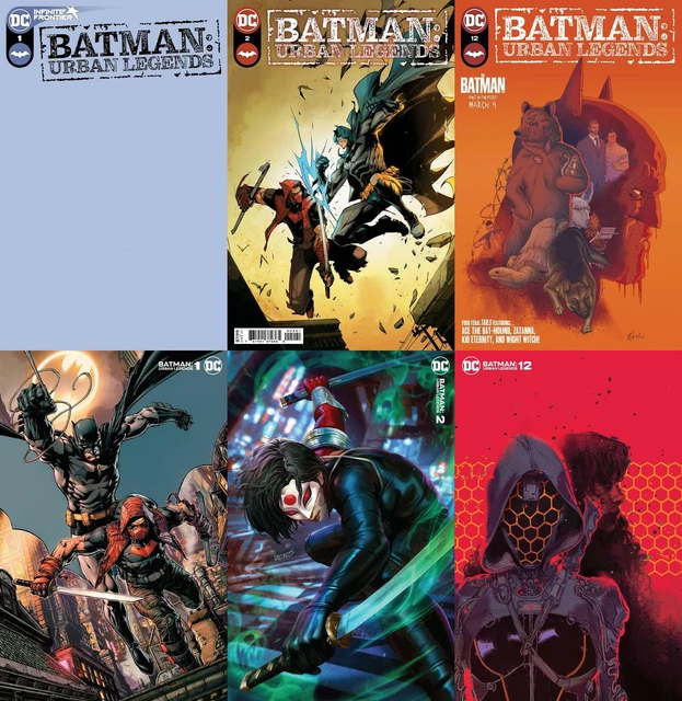 Batman: Urban Legends (#1, #2, #12 inc. Variants, 2021-2022)