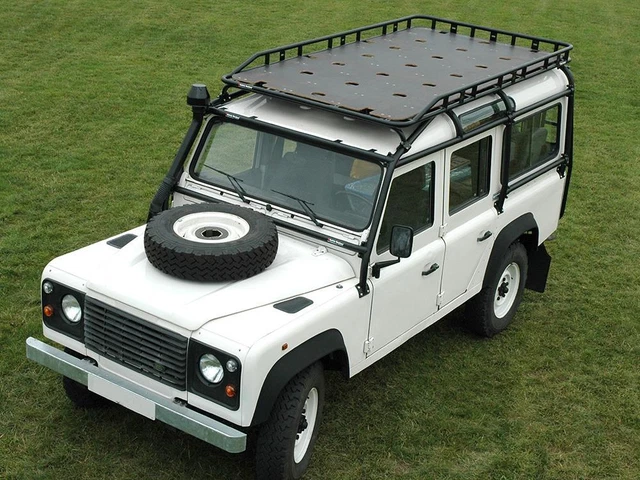 LAND ROVER DEFENDER 110 Hard Top Explorer Roof Rack Gutter Mount ...