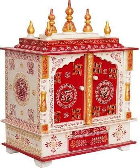 NOBILITY Ganesha Brass Diya Hanging With Bell Premium Ganesh Idol For Home Temple Mandir Mandap Diwali Office Decorative Pooja Set Puja Thali Wedding