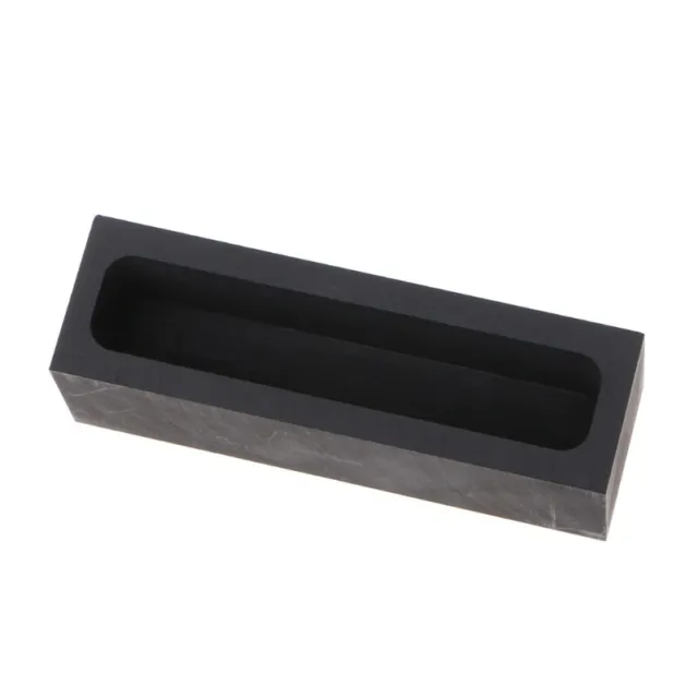 650g High Purity Graphite Ingot Mold Crucible Mould for Gold Silver Copper Brass