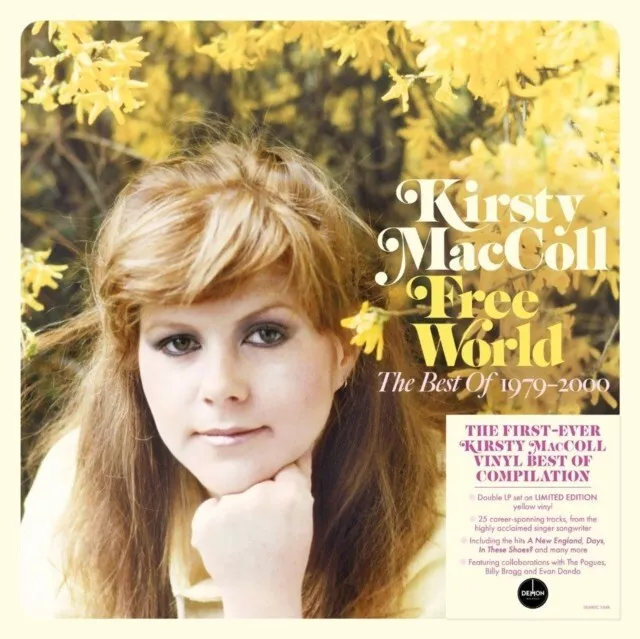 Kirsty Maccoll Free World  the Best of  1979-2000 2lp colour pre order 19.2.24