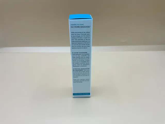 Dr. Brandt Skincare Needles No More Baggage Eye Gel Unisex, Nude, 0.5 Oz 2