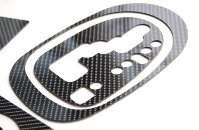 NEW Carbon Fiber Black Dash Kit Trim for Toyota Yaris Coupe 2007-2011