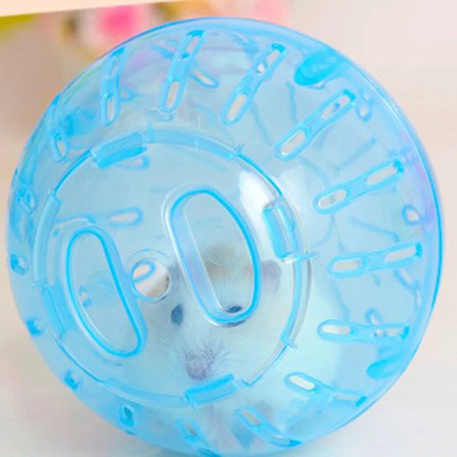 Sports Ball Pet Toy Plastic Running Ball Hamster Rat Gerbil New Hot) EO