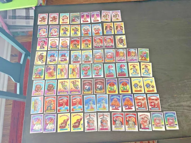 1986 TOPPS GARBAGE PAIL KIDS OS4 ORIGINAL SERIES 4 Partial Set 75 Cards