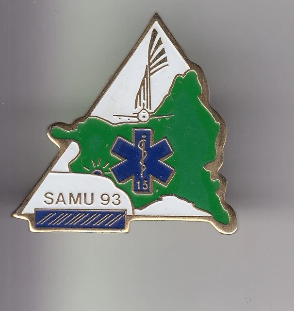 Pin's Rare Camion Break PTT La Poste - Rhône 69 - Ambulance Secouristes - Collection