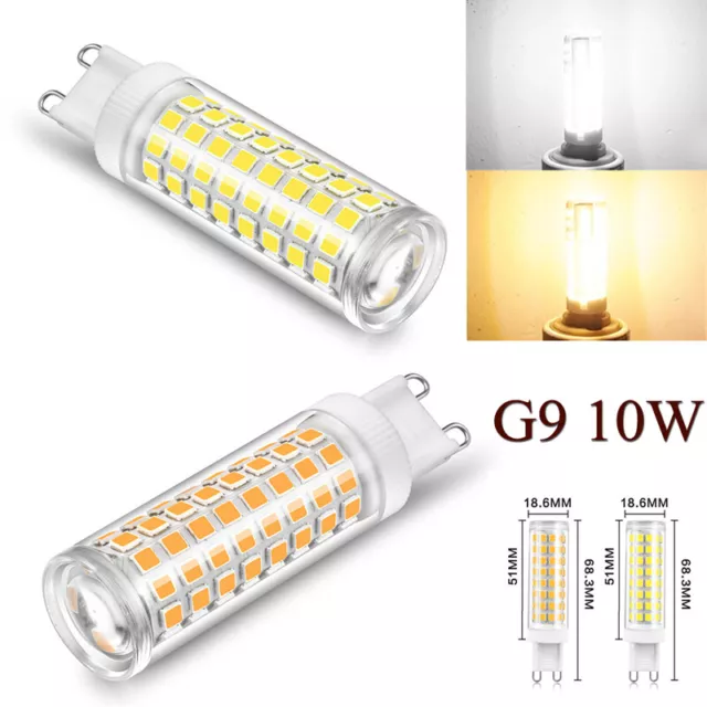 G9 LED 10W Light Bulb Replacement Halogen Capsule AC 220-240V 2835LED Corn Bulbs